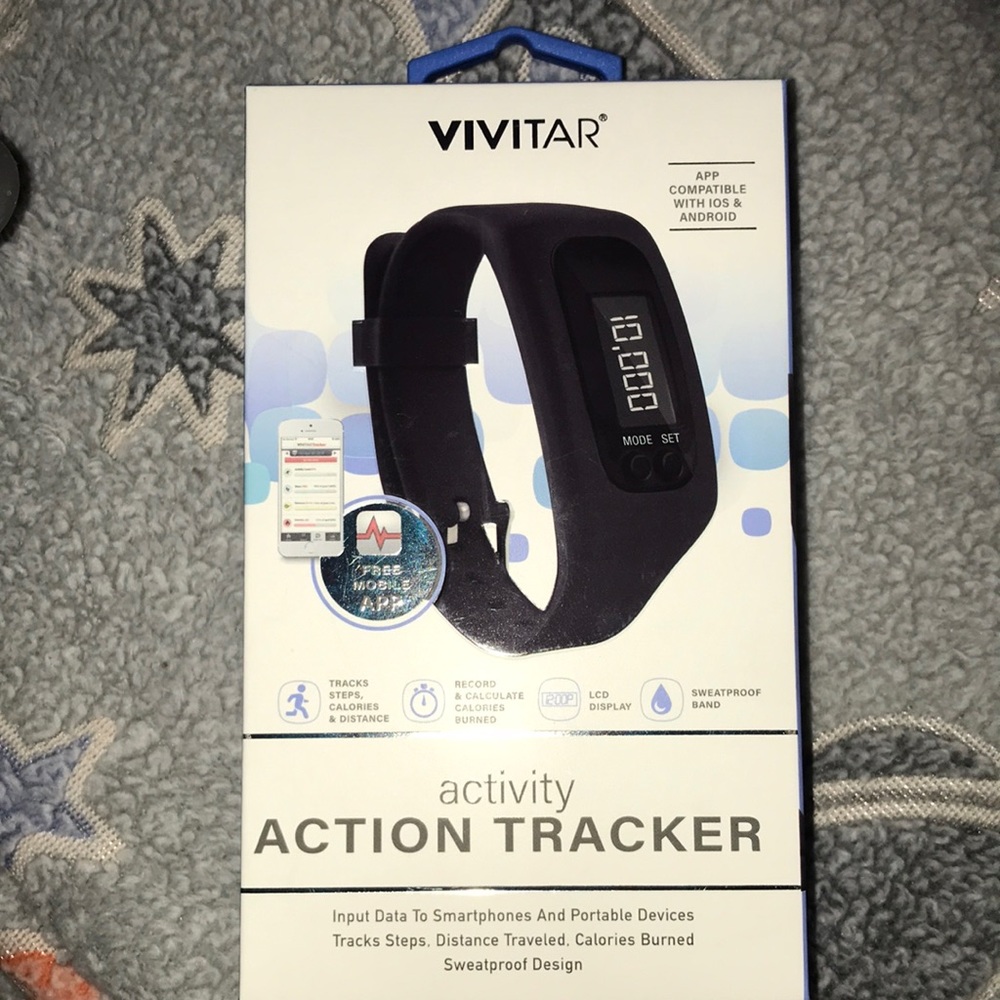 Vivitar Action Tracker iOS/Android compatible